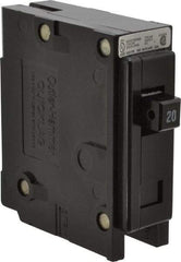 Eaton Cutler-Hammer - 20 Amp, 120/240 VAC, 24 VDC, 48 VDC, 80 VDC, 1 Pole, Plug In Miniature Circuit Breaker - Thermal Magnetic Trip, 14-4 AWG, 2-3/8 Inch Deep x 2-15/16 Inch High x 1 Inch Wide - Industrial Tool & Supply