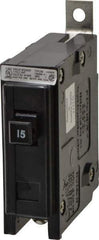 Eaton Cutler-Hammer - 15 Amp, 120/240 VAC, 24 VDC, 48 VDC, 80 VDC, 1 Pole, Bolt On Miniature Circuit Breaker - Thermal Magnetic Trip, 14-4 AWG, 2-3/8 Inch Deep x 2-15/16 Inch High x 1 Inch Wide - Industrial Tool & Supply