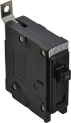 Eaton Cutler-Hammer - 20 Amp, 120/240 VAC, 24 VDC, 48 VDC, 80 VDC, 1 Pole, Bolt On Miniature Circuit Breaker - Thermal Magnetic Trip, 14-4 AWG, 2-3/8 Inch Deep x 2-15/16 Inch High x 1 Inch Wide - Industrial Tool & Supply