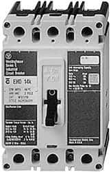 Eaton Cutler-Hammer - 20 Amp, 250 VDC, 480 VAC, 2 Pole, Molded Case Circuit Breaker - Thermal Magnetic Trip, 18 kA at 240 VAC Breaking Capacity, 14-1/0 AWG, 3-3/8 Inch Deep x 6 Inch High x 2-3/4 Inch Wide - Industrial Tool & Supply