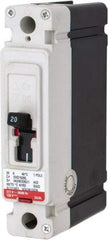 Eaton Cutler-Hammer - 20 Amp, 125 VDC, 240 VAC, 1 Pole, Molded Case Circuit Breaker - Thermal Magnetic Trip, 18 kA at 240 VAC Breaking Capacity, 14-1/0 AWG, 3-3/8 Inch Deep x 6 Inch High x 4-1/8 Inch Wide - Industrial Tool & Supply