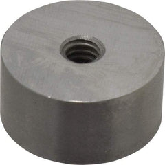 Eclipse - 1" Diam, 1/4-20 Thread, 3.7 Lb Average Pull Force, Alnico Pot Magnets - 220°C Max Operating Temp, 1/2" High - Industrial Tool & Supply
