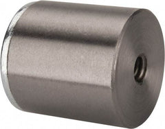 Eclipse - 1" Diam, 1/4-20 Thread, 8 Lb Average Pull Force, Alnico Pot Magnets - 220°C Max Operating Temp, 1" High - Industrial Tool & Supply