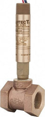 Dwyer - 2,000 psi, Brass Housing, Dwyer Flowtect Flow Switch - Model V6 - Industrial Tool & Supply