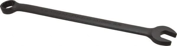 Proto - 11/16" 12 Point Combination Wrench - 15° Offset Angle, 10-1/8" OAL, Steel, Black Finish - Industrial Tool & Supply