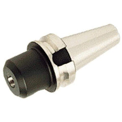 Iscar - BT50 Taper Shank 50mm Hole End Mill Holder/Adapter - 98mm Nose Diam, 125mm Projection, Through-Spindle & DIN Flange Coolant - Exact Industrial Supply