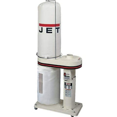Jet - 30µm, 115/230 Volt Portable Dust Collector - 32" Long x 15-1/2" Deep x 57" High, 4" Connection Diam, 650 CFM Air Flow, 8-1/2" Static Pressure Water Level - Industrial Tool & Supply