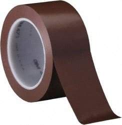 3M - 1/4" x 36 Yds, Blue Vinyl Masking Tape - Series 471+, 5.3 mil Thick, 13.9 Lb/Inch Tensile Strength - Industrial Tool & Supply