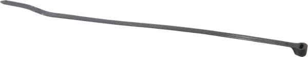 Thomas & Betts - 7.31" Long Black Nylon Standard Cable Tie - 50 Lb Tensile Strength, 1.09mm Thick, 44.45mm Max Bundle Diam - Industrial Tool & Supply