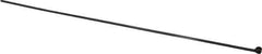 Thomas & Betts - 14.2" Long Black Nylon Standard Cable Tie - 50 Lb Tensile Strength, 1.4mm Thick, 2" Max Bundle Diam - Industrial Tool & Supply