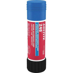 Loctite - 19 g Stick, Blue, Medium Strength Semisolid Threadlocker - Series 248, 24 hr Full Cure Time, Hand Tool, Heat Removal - Industrial Tool & Supply