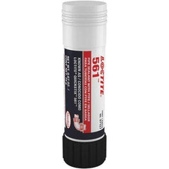 Loctite - 19 g Stick White Thread Sealant - 300°F Max Working Temp, For Metal Tapered Pipe Thread Fittings - Industrial Tool & Supply