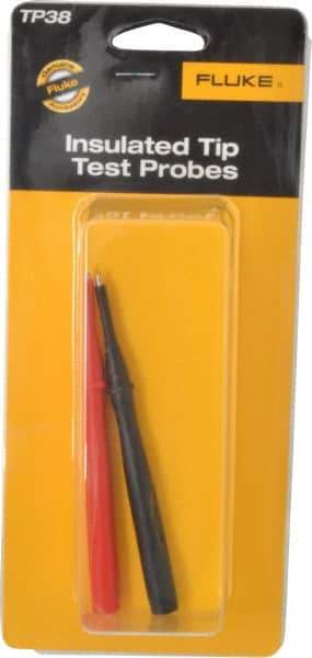 Fluke - Black/Red Electrical Test Equipment Probe Set - Use with Fluke 175, 177, 179 True RMS Digital Multimeters, Fluke 287, 289 True-RMS Industrial Logging Multimeters, Fluke 705 Loop Calibrators - Industrial Tool & Supply