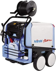 Kranzle - Electric, 21 Amp, 7.5 hp, 2,400 psi, 5 GPM, Hot Water Pressure Washer - Heavy Duty Axial Cam, 65' x 3/8" Hose, 440 Max Volts - Industrial Tool & Supply