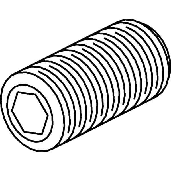 Kennametal - Hex Socket Set Screw for Indexable Turning (Grooving) - For Use with Seats - Industrial Tool & Supply