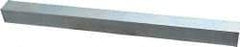 Precision Brand - 12" Long x 7/8" High x 7/8" Wide, Zinc-Plated Key Stock - Low Carbon Steel - Industrial Tool & Supply