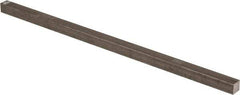 Precision Brand - 12" Long x 7/16" High x 7/16" Wide, Plain Key Stock - Low Carbon Steel - Industrial Tool & Supply
