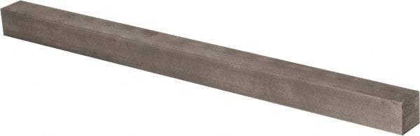 Precision Brand - 12" Long x 3/4" High x 3/4" Wide, Plain Key Stock - Low Carbon Steel - Industrial Tool & Supply