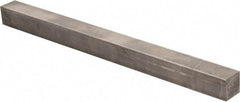 Precision Brand - 12" Long x 7/8" High x 7/8" Wide, Plain Key Stock - Low Carbon Steel - Industrial Tool & Supply