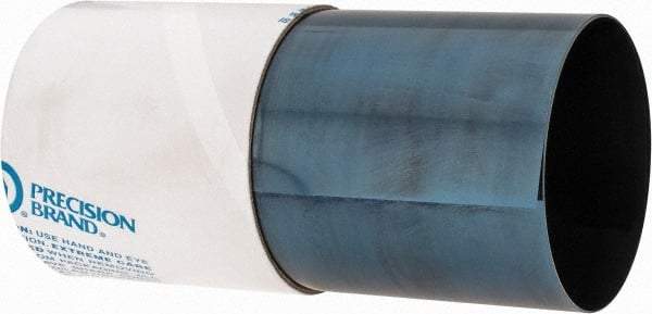 Precision Brand - 50 Inch Long x 3 Inch Wide x 0.005 Inch Thick, Roll Shim Stock - Spring Steel - Industrial Tool & Supply