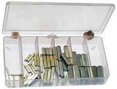 Precision Brand - Key & Keyway Assortments Type: Key Stock Number of Pieces: 58 - Industrial Tool & Supply
