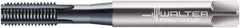 Walter-Prototyp - M4x0.70 Metric 6HX 3 Flute TiCN Finish Powdered Metal Straight Flute Machine Tap - Modified Bottoming, Right Hand Thread, 63mm OAL, 12mm Thread Length, Oversize, Through Coolant - Exact Industrial Supply