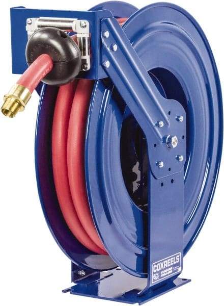 CoxReels - 75' Spring Retractable Hose Reel - 300 psi, Hose Included - Industrial Tool & Supply