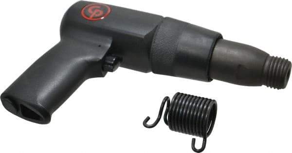 Chicago Pneumatic - 3,200 BPM, 2-5/8 Inch Long Stroke, Pneumatic Chiseling Hammer - 14.6 CFM Air Consumption, 1/4 NPTF Inlet - Industrial Tool & Supply