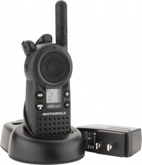 Motorola - 200,000 Sq Ft Range, 4 Channel, 1 Watt, Series CLS, Professional Two Way Radio - UHF Band, Lithium-Ion Battery, 12 hr Life, 5.8" High x 2" Wide x 1.1" Deep, Cloning, Low Battery Alerts - Industrial Tool & Supply