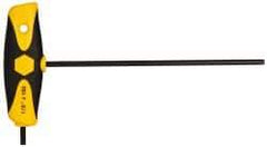 Wiha - 1/8" Hex, T-Handle Cushion Grip, Hex Key - 5-29/32" OAL, Inch System of Measurement - Industrial Tool & Supply