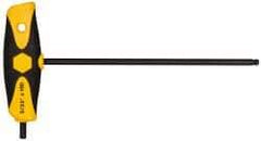 Wiha - 5/32" Hex, T-Handle Cushion Grip, Hex Key - 5-29/32" OAL, Inch System of Measurement - Industrial Tool & Supply