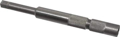 Made in USA - M7 to 5/16 Inch Tap, 5 Inch Overall Length, 1/2 Inch Max Diameter, Tap Extension - 0.318 Inch Tap Shank Diameter, 0.318 Inch Extension Shank Diameter, 0.238 Inch Extension Square Size, 1-1/16 Inch Tap Depth, Tool Steel - Industrial Tool & Supply