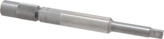 Made in USA - 7/16 Inch Tap, 5 Inch Overall Length, 1/2 Inch Max Diameter, Tap Extension - 0.323 Inch Tap Shank Diameter, 0.323 Inch Extension Shank Diameter, 0.242 Inch Extension Square Size, 1-1/16 Inch Tap Depth, Tool Steel - Industrial Tool & Supply