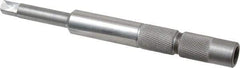 Made in USA - 1/16 Pipe to 1/8SM Pipe Inch Tap, 5 Inch Overall Length, 1/2 Inch Max Diameter, Tap Extension - 5/16 Inch Tap Shank Diameter, 5/16 Inch Extension Shank Diameter, 0.234 Inch Extension Square Size, 1 Inch Tap Depth, Tool Steel - Exact Industrial Supply
