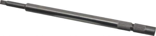 Made in USA - M7 to 5/16 Inch Tap, 9 Inch Overall Length, 1/2 Inch Max Diameter, Tap Extension - 0.318 Inch Tap Shank Diameter, 0.318 Inch Extension Shank Diameter, 0.238 Inch Extension Square Size, 11/16 Inch Tap Depth, Tool Steel - Exact Industrial Supply