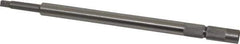 Made in USA - 1/16 Pipe to 1/8SM Pipe Inch Tap, 9 Inch Overall Length, 1/2 Inch Max Diameter, Tap Extension - 5/16 Inch Tap Shank Diameter, 5/16 Inch Extension Shank Diameter, 0.234 Inch Extension Square Size, 1 Inch Tap Depth, Tool Steel - Industrial Tool & Supply