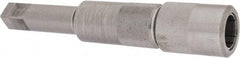 Made in USA - 7/8 Inch Tap, 6 Inch Overall Length, 1 Inch Max Diameter, Tap Extension - 0.697 Inch Tap Shank Diameter, 0.697 Inch Extension Shank Diameter, 0.52 Inch Extension Square Size, 1-3/8 Inch Tap Depth, Tool Steel - Exact Industrial Supply