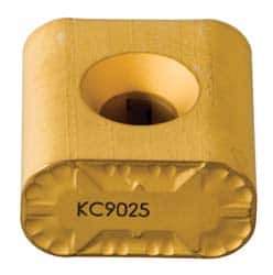 Kennametal - LNUX191940 S-WT5 Grade KC9025 Carbide Turning Insert - Al2O3/TiN Finish, 90° Rectangle, 10mm Thick, 5/32" Corner Radius - Industrial Tool & Supply