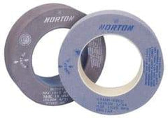 Norton - 24" Diam x 12" Hole x 8" Wide Centerless & Cylindrical Grinding Wheel - 60 Grit, Aluminum Oxide, Type 1, Medium Grade, Vitrified Bond, No Recess - Industrial Tool & Supply