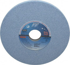 Norton - 7" Diam x 1-1/4" Hole x 1/2" Thick, G Hardness, 60 Grit Surface Grinding Wheel - Ceramic, Type 1, Medium Grade, 3,600 Max RPM, Vitrified Bond, No Recess - Industrial Tool & Supply