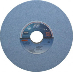 Norton - 7" Diam x 1-1/4" Hole x 1/2" Thick, K Hardness, 60 Grit Surface Grinding Wheel - Ceramic, Type 1, Medium Grade, 3,600 Max RPM, Vitrified Bond, No Recess - Industrial Tool & Supply