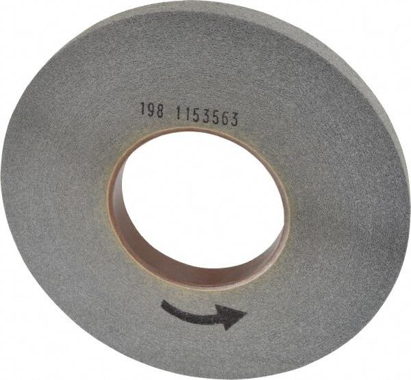 Norton - 12" Diam, 1" Face Width, 5" Center Hole, Fine Grade, Silicon Carbide Deburring Wheel - Convolute, Hard Density 8 Grade, 2,500 RPM - Industrial Tool & Supply