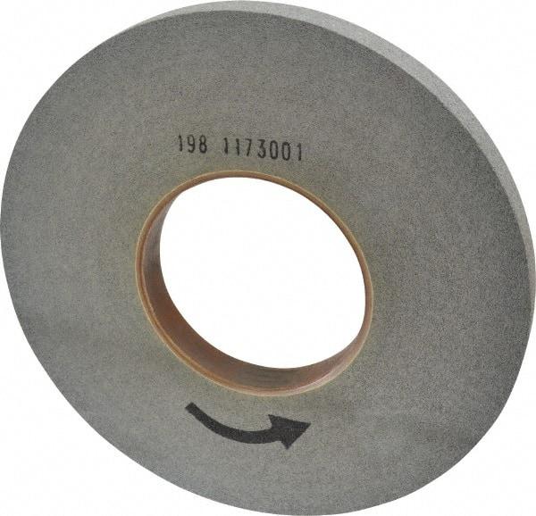 Norton - 12" Diam, 1" Face Width, 5" Center Hole, Fine Grade, Silicon Carbide Deburring Wheel - Convolute, Hard Density 9 Grade, 2,500 RPM - Industrial Tool & Supply