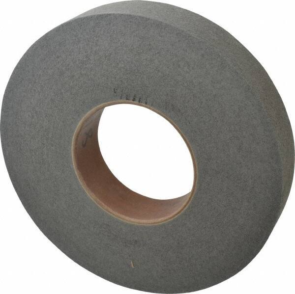 Norton - 12" Diam, 2" Face Width, 5" Center Hole, Fine Grade, Silicon Carbide Deburring Wheel - Convolute, Hard Density 9 Grade, 3,000 RPM - Industrial Tool & Supply