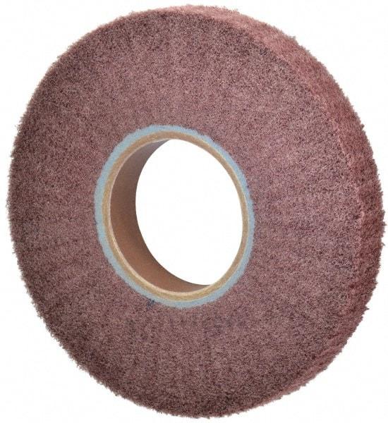 Norton - 8" Diam 220 Grit Aluminum Oxide Unmounted Flap Wheel - 3" Hole, 2" Wide, Density 5, Nonwoven, Grade Fine, 2,500 Max RPM - Industrial Tool & Supply