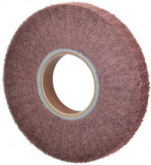 Norton - 8" Diam 220 Grit Aluminum Oxide Unmounted Flap Wheel - 3" Hole, 2" Wide, Density 5, Nonwoven, Grade Fine, 2,500 Max RPM - Industrial Tool & Supply
