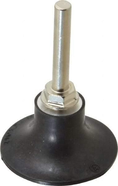 Norton - 2" Diam Quick-Change Type S Disc Backing Pad - 1/4" Shank Diam, Medium Density, 25,000 RPM, Speed-Lok TS Compatible - Industrial Tool & Supply