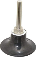 Norton - 2" Diam Quick-Change Type R Disc Backing Pad - 1/4" Shank Diam, Medium Density, 25,000 RPM, Speed-Lok TR Compatible - Industrial Tool & Supply