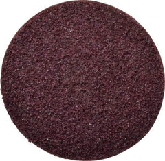 Norton - 4" Disc Diam, Aluminum Oxide Quick Change Disc - Type R Attaching System, Nonwoven, Medium Grade, STE-VS Series - Industrial Tool & Supply