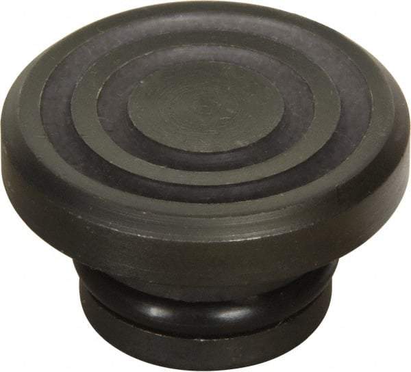 Enerpac - Hydraulic Cylinder Grooved Saddle - 1-3/8" Diam, 10 Ton Capacity - Industrial Tool & Supply